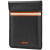 VEVOR Fireproof Document Bag, 15"x11" Fireproof Money Bag 2000°F, Double Pockets Fireproof and Waterproof Bag with Zipper and Reflective Strip