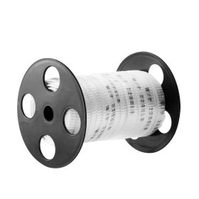 VEVOR Polyester Pull Tape, 5/8" x 108' Mule Tape Flat Rope, 2200 lbf Tensile Capacity, Printed Webbing Cable Pulling Tape for Packaging, Gardening