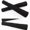 Womens Down Garment Arm Sleeve Winter Warm Mittens Arm Warmer Long Fingerless Gloves, Black