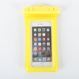 IP68 Universal Waterproof Phone Case Water Proof Bag Swim Cover For ; iPhone 13 12 11 Pro Max X XS Samsung S22 Ultra Xiaomi Huawei (Color: Yellow)
