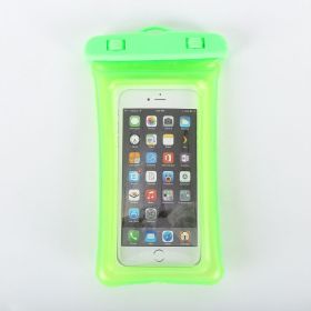 IP68 Universal Waterproof Phone Case Water Proof Bag Swim Cover For ; iPhone 13 12 11 Pro Max X XS Samsung S22 Ultra Xiaomi Huawei (Color: Green)