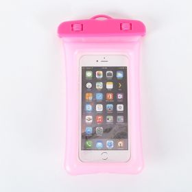 IP68 Universal Waterproof Phone Case Water Proof Bag Swim Cover For ; iPhone 13 12 11 Pro Max X XS Samsung S22 Ultra Xiaomi Huawei (Color: Pink)