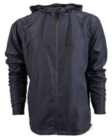 Burnside B9754 Lightweight Windbreaker (Color: Navy, size: XL)